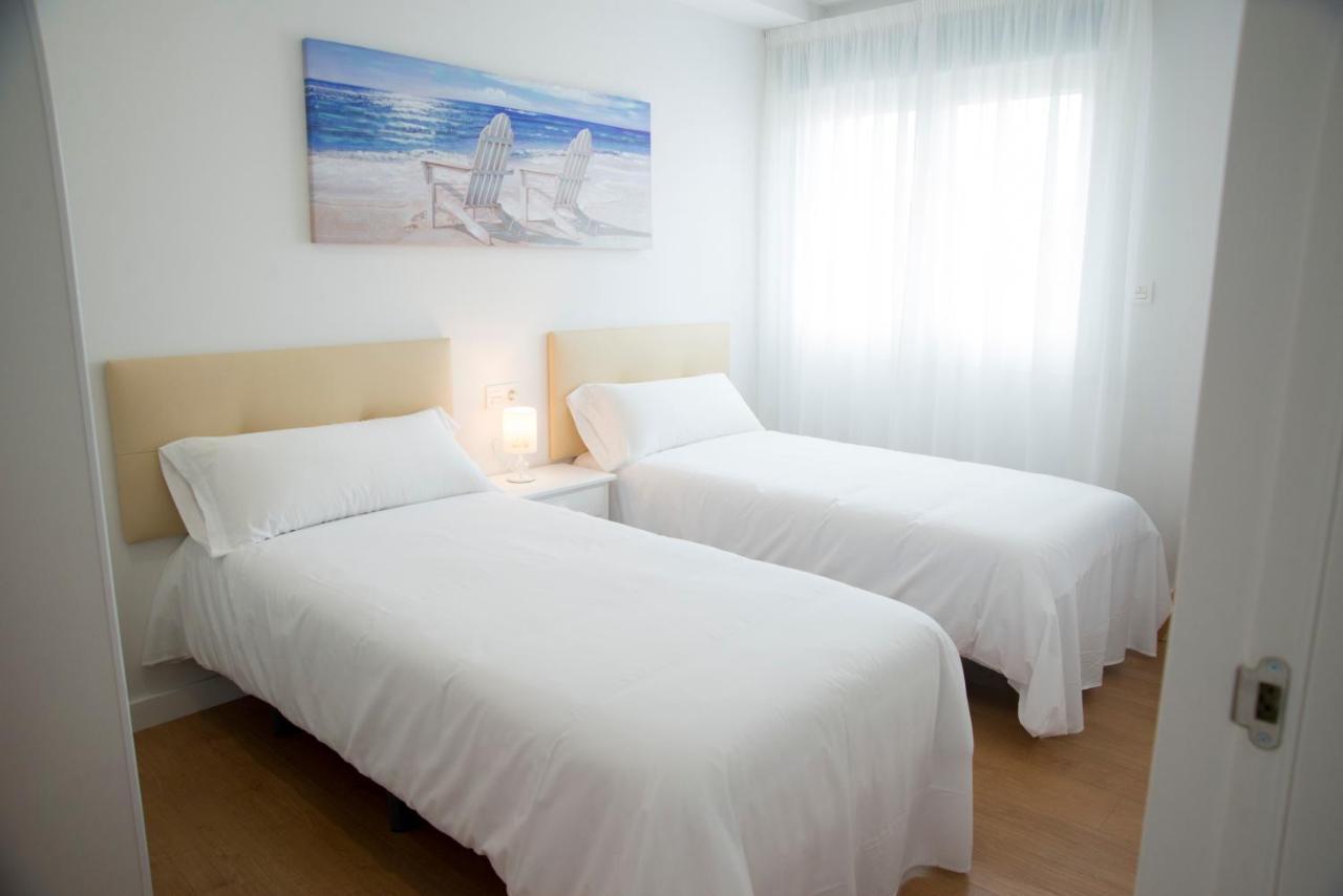 L2 Apartamento O Grove Centro 2 hab con aire acondicionado y wifi Exterior foto